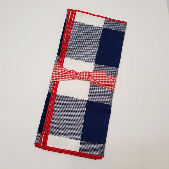 Le Jacquard Francais Placemats, set of 4, Red White and Blue, July 4th, NWOT - Picture 1 of 6
